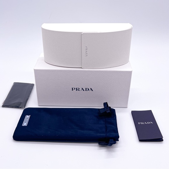 NEW PRADA PR17WS 13N5S0 UNISEX GREEN SUNGLASSES PRADA SPR 17W 13N-5S0 PR 17WS - Picture 13 of 13